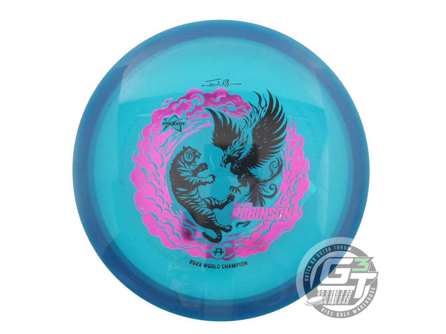 Prodigy Limited Edition Isaac Robinson 2023 PDGA World Champion Stormcaller Stamp 400 Series Archive Midrange Golf Disc (Individually Listed)