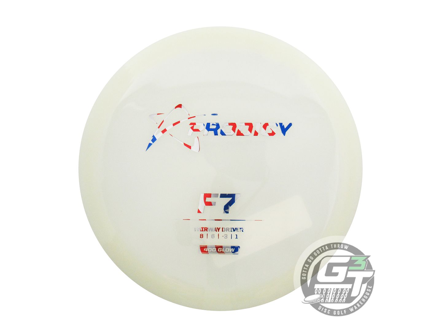 Prodigy 400 Glow Series F7 Fairway Driver Golf Disc (Individually Listed)