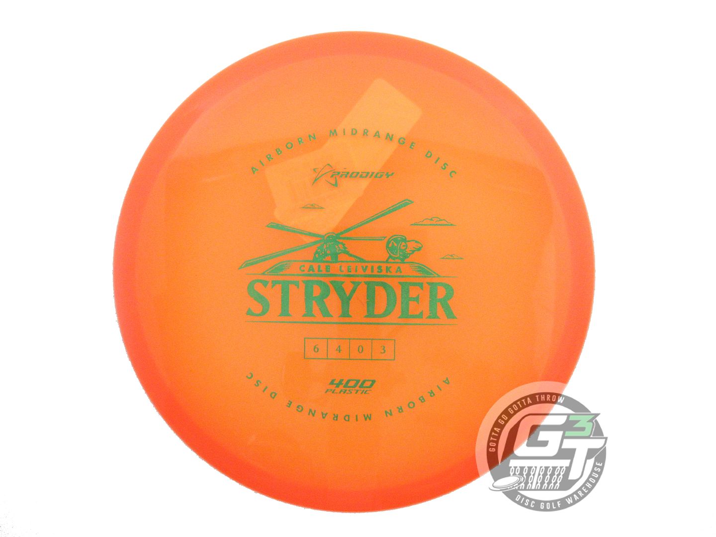 Prodigy Collab Series Cale Leiviska 400 Series Stryder Midrange Golf Disc (Individually Listed)