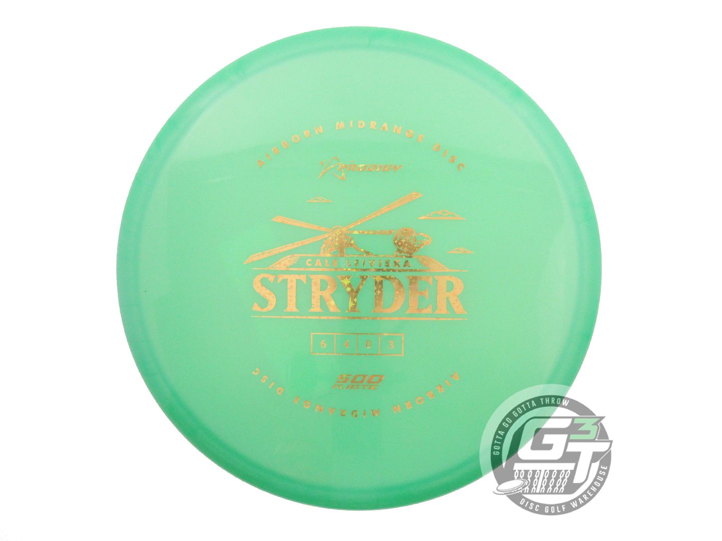 Prodigy Collab Series Cale Leiviska 500 Series Stryder Midrange Golf Disc (Individually Listed)
