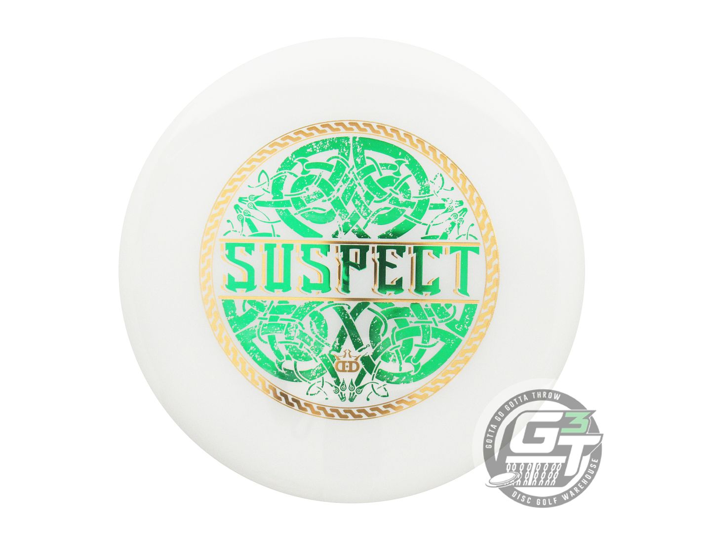 Dynamic Discs Limited Edition 2024 St. Patrick's Day Stamp Lucid Ice Suspect Midrange Golf Disc (Individually Listed)