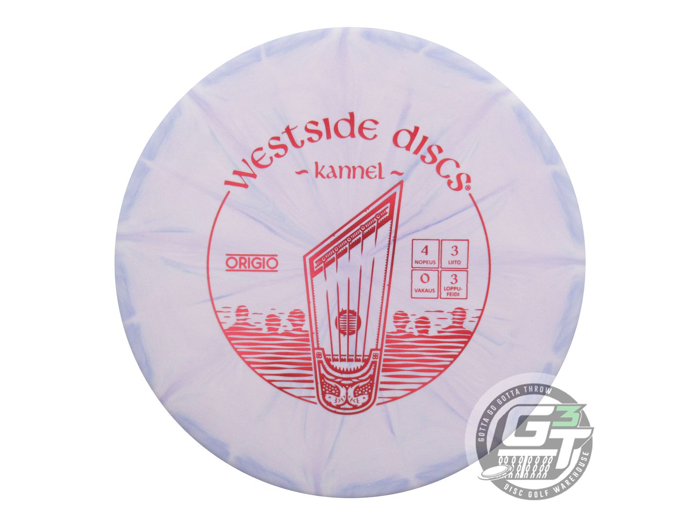 Westside Finnish Stamp Origio Burst Harp Putter Golf Disc (Individually Listed)