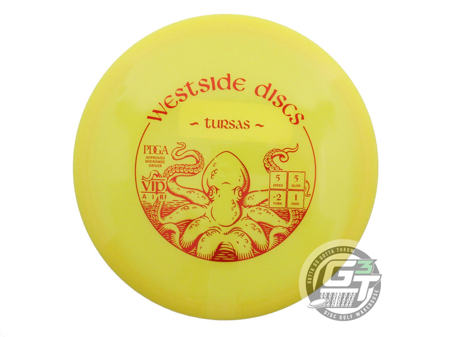 Westside VIP AIR Tursas Midrange Golf Disc (Individually Listed)
