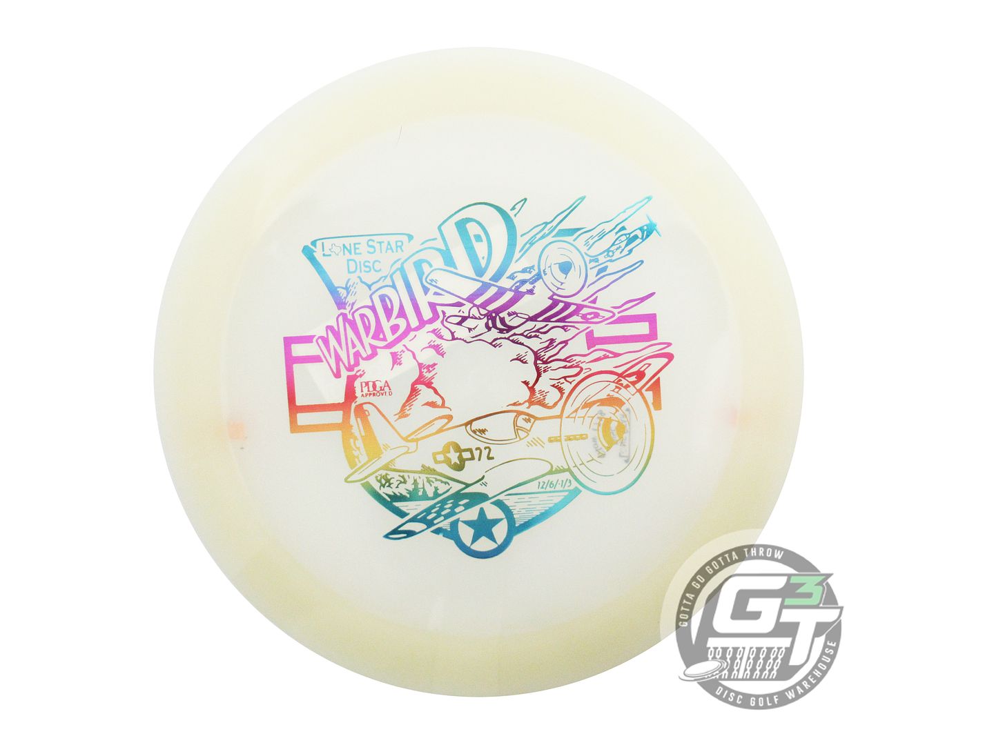 Lone Star Artist Series Glow Warbird Distance Driver Golf Disc (Individually Listed)