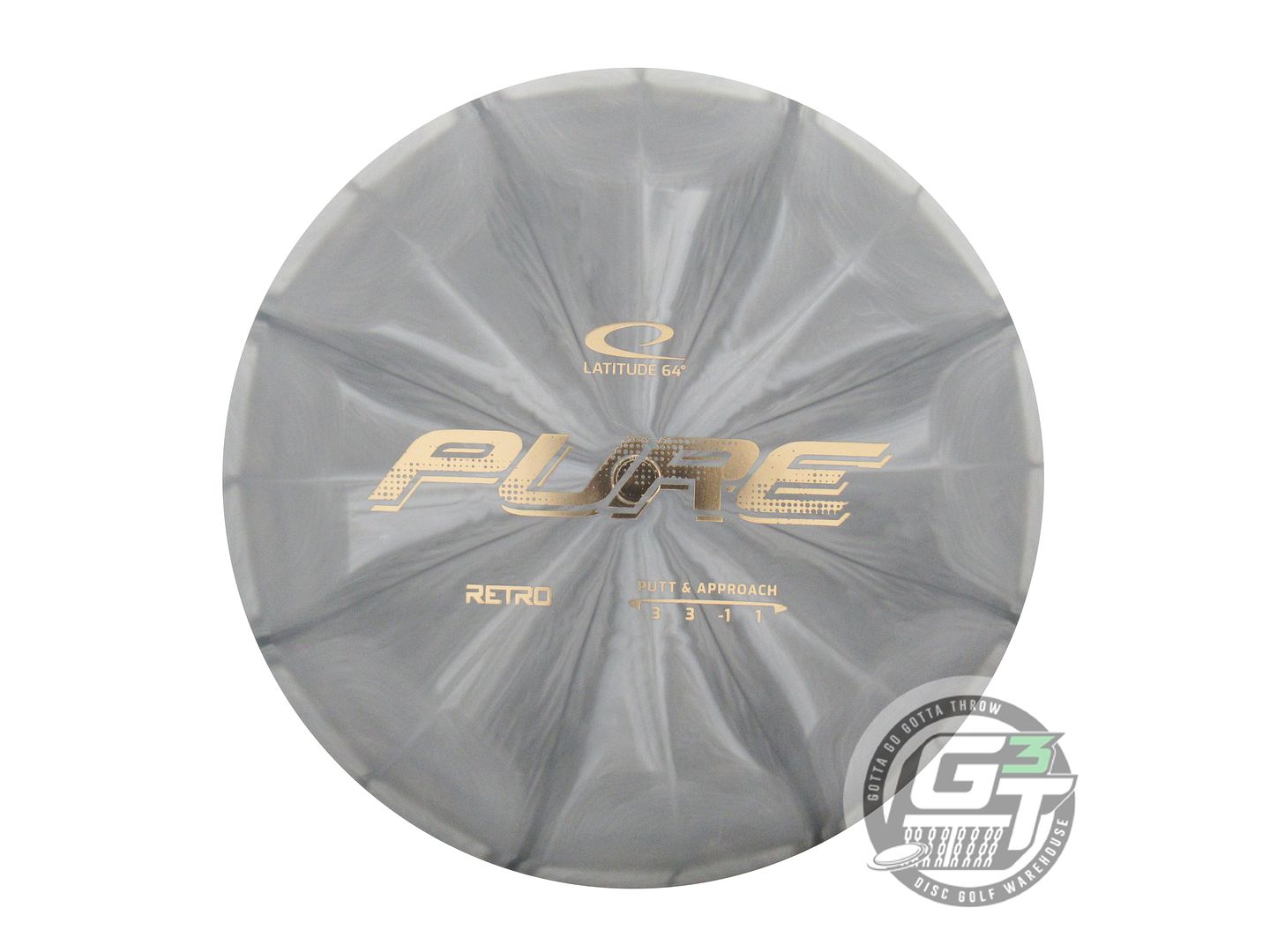 Latitude 64 Retro Burst Pure Putter Golf Disc (Individually Listed)