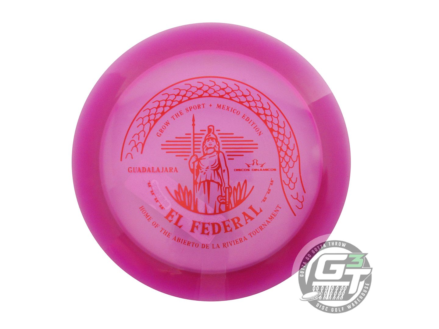Dynamic Discs Limited Edition Grow the Sport Mexico Edition El Federal Stamp Lucid Ice Sheriff Distance Driver Golf Disc (Individually Listed)