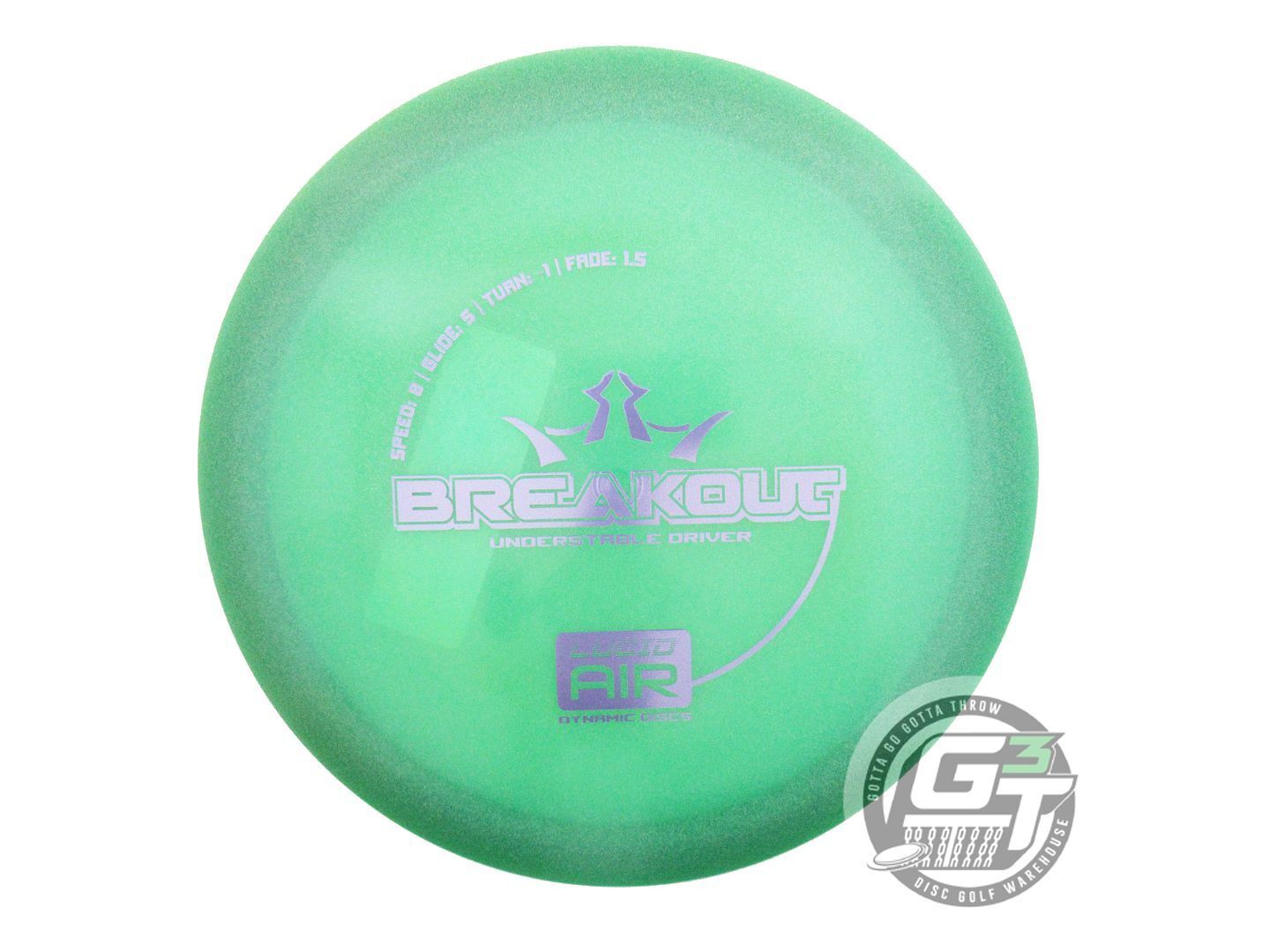Dynamic Discs Lucid AIR Breakout Fairway Driver Golf Disc (Individually Listed)