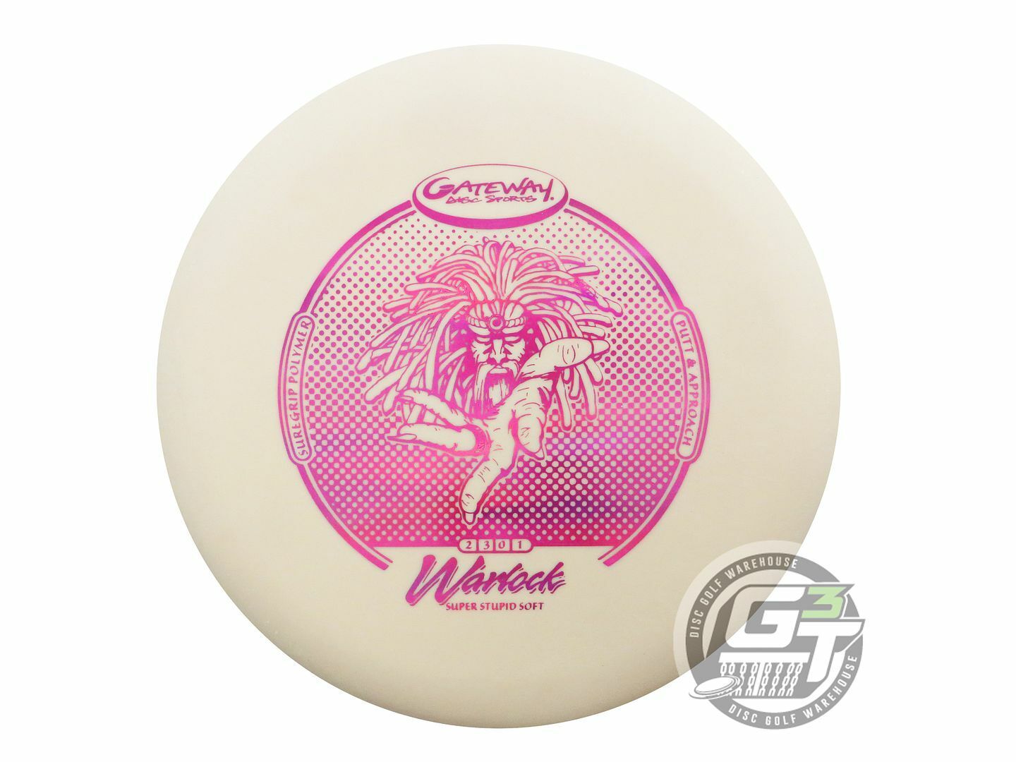 Gateway Sure Grip Super Stupid Soft Warlock Putter Golf Disc (Individually Listed)