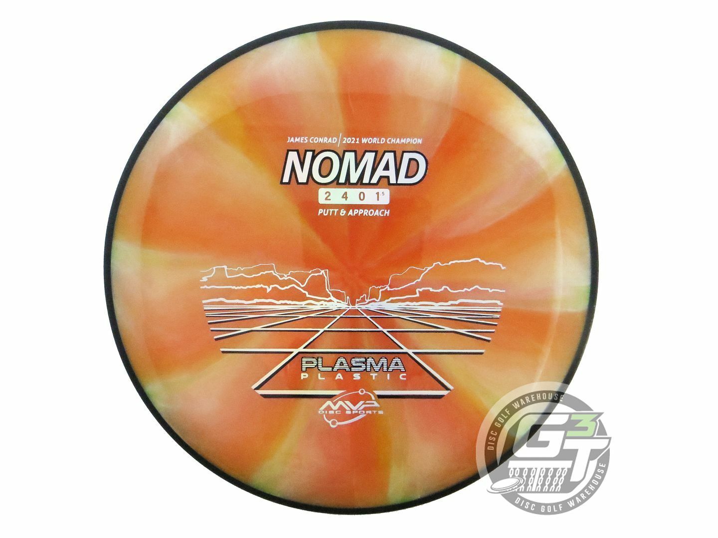 MVP Plasma Nomad [James Conrad 1X] Putter Golf Disc (Individually Listed)