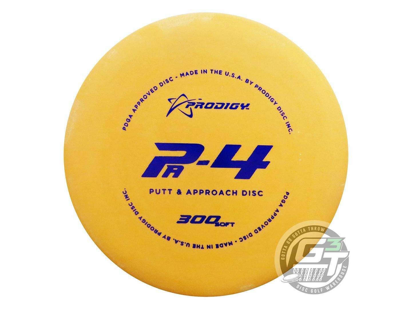 Prodigy 300 Soft Series PA4 Putter Golf Disc (Individually Listed)