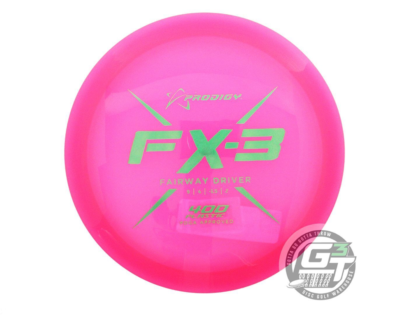 Prodigy 400 Series FX3 Fairway Driver Golf Disc (Individually Listed)