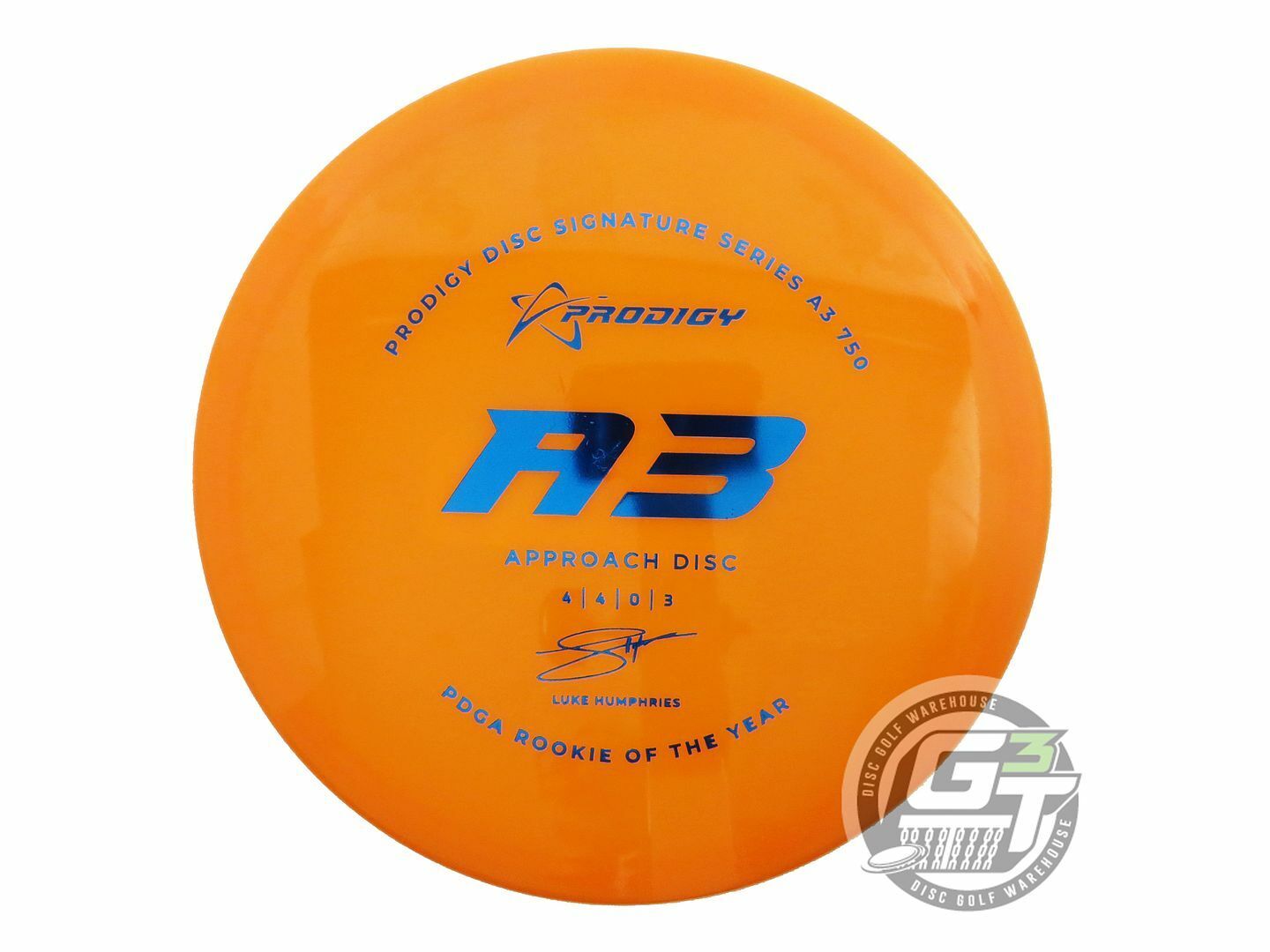 Prodigy Limited Edition 2022 Signature Series Luke Humphries 750 Series A3 Approach Midrange Golf Disc (Individually Listed)