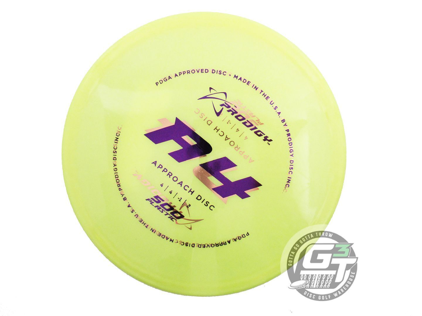 Prodigy Factory Second 500 Series A4 Approach Midrange Golf Disc (Individually Listed)
