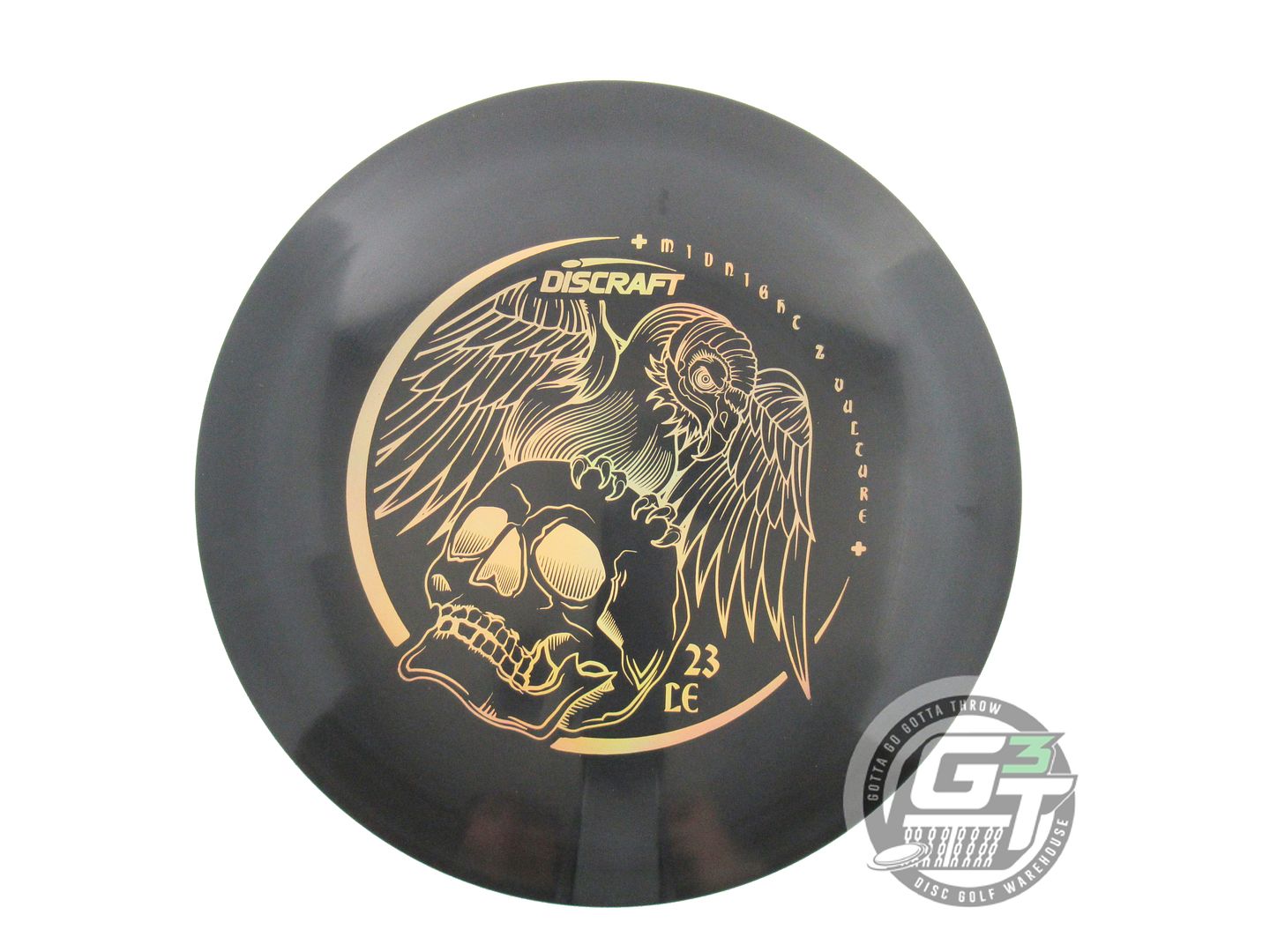 Discraft Limited Edition 2023 Ledgestone Open Midnight Elite Z Vulture Distance Driver Golf Disc (Individually Listed)