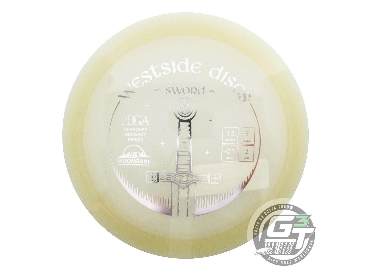 Westside Moonshine Glow VIP Sword Distance Driver Golf Disc (Individually Listed)