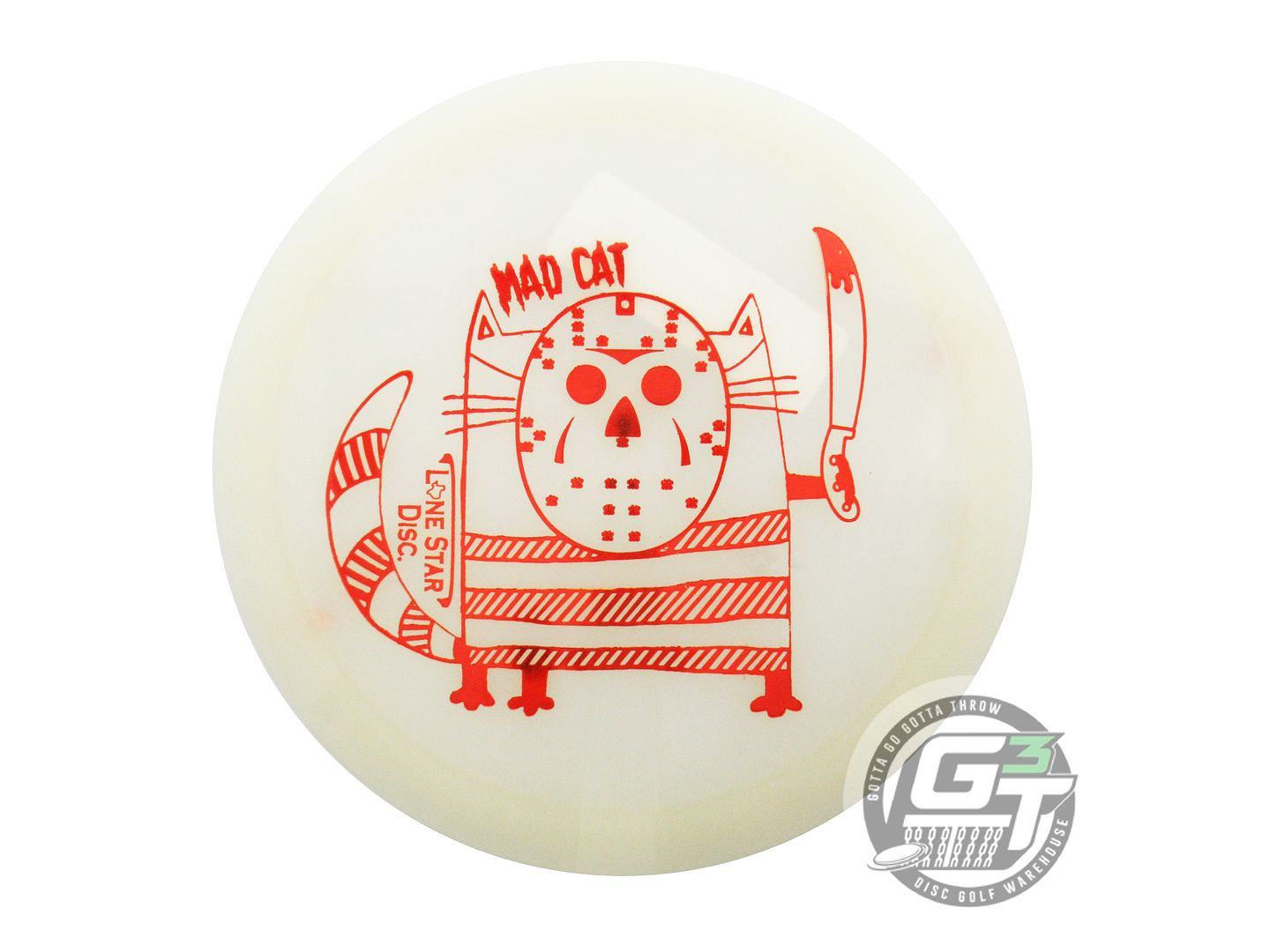 Lone Star Limited Edition 2023 Halloween Masked Slasher Glow Mad Cat Fairway Driver Golf Disc (Individually Listed)