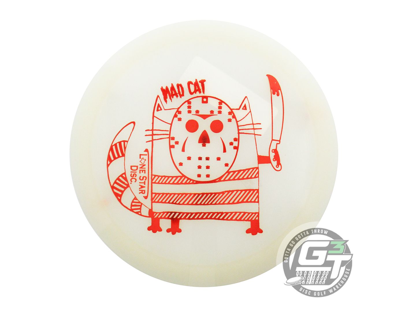 Lone Star Limited Edition 2023 Halloween Masked Slasher Glow Mad Cat Fairway Driver Golf Disc (Individually Listed)