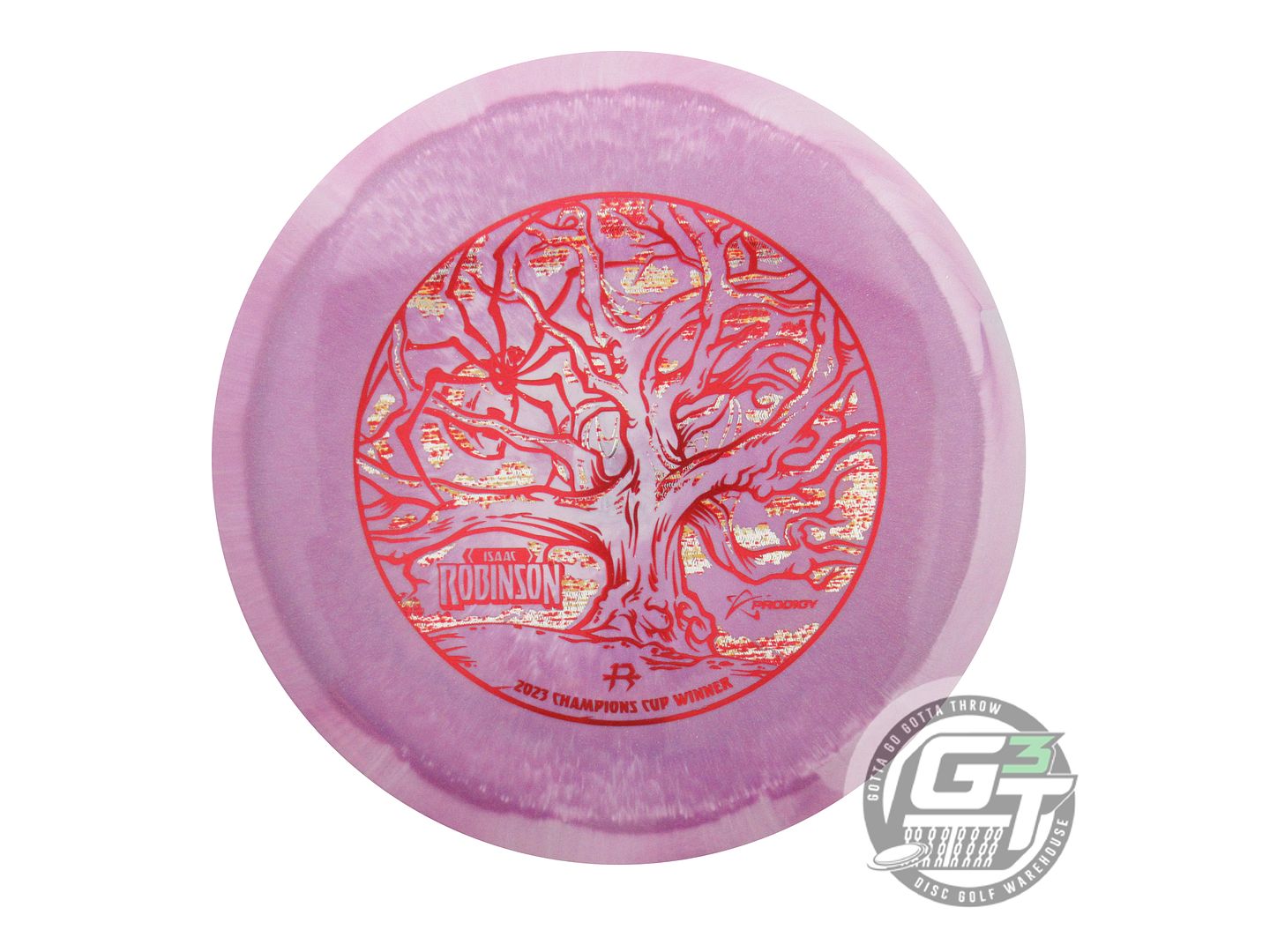 Prodigy Limited Edition Isaac Robinson Weaver Stamp Glimmer 500 Spectrum F3 Fairway Driver Golf Disc (Individually Listed)