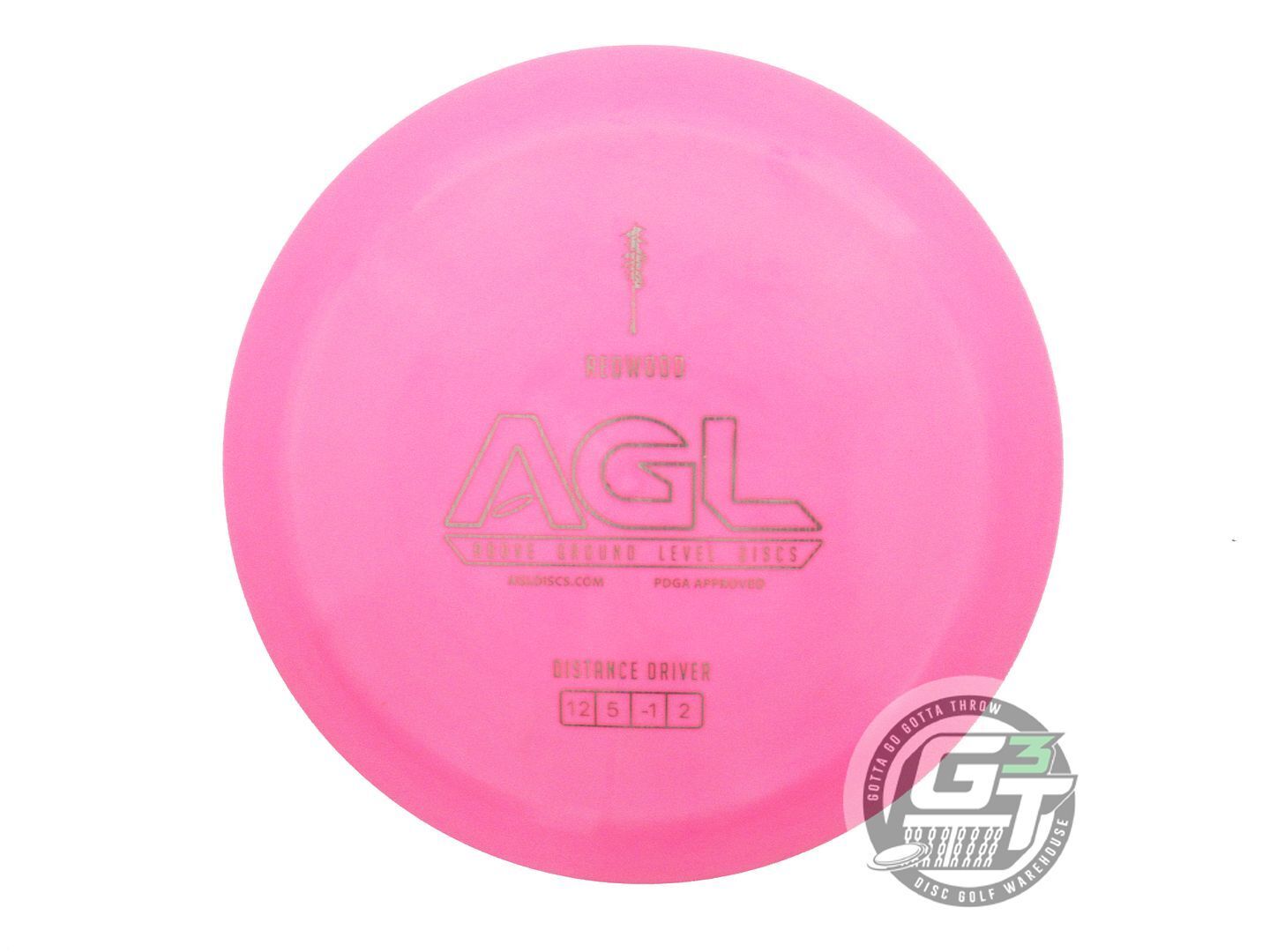Above Ground Level Alpine Redwood Distance Driver Golf Disc (Individually Listed)
