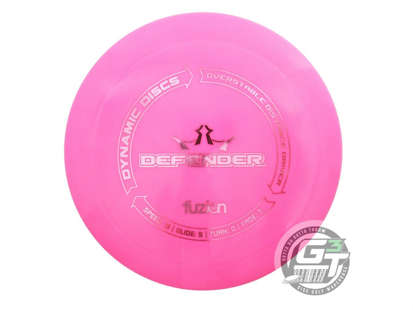 Dynamic Discs BioFuzion Defender Distance Driver Golf Disc (Individually Listed)