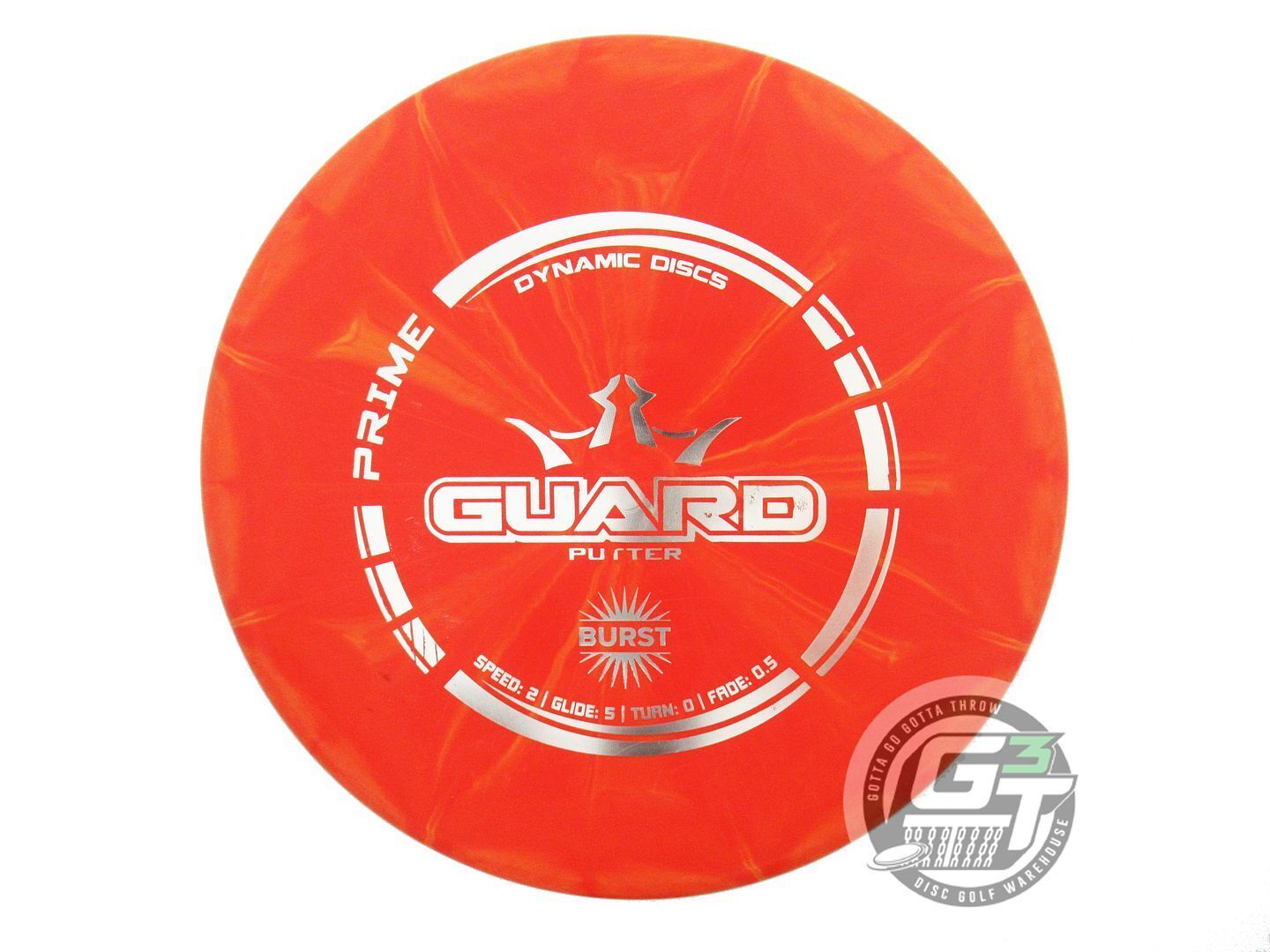 Dynamic Discs Prime Burst Guard Putter Golf Disc (Individually Listed)
