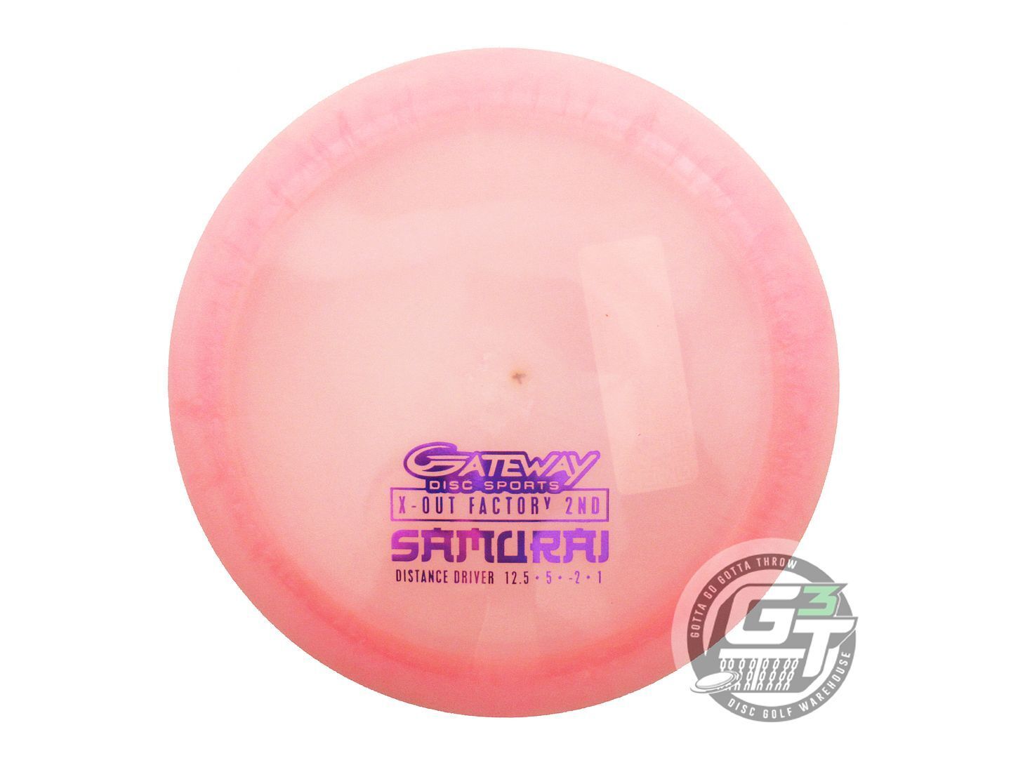 Gateway Factory Second Diamond Samurai Distance Driver Golf Disc (Individually Listed)