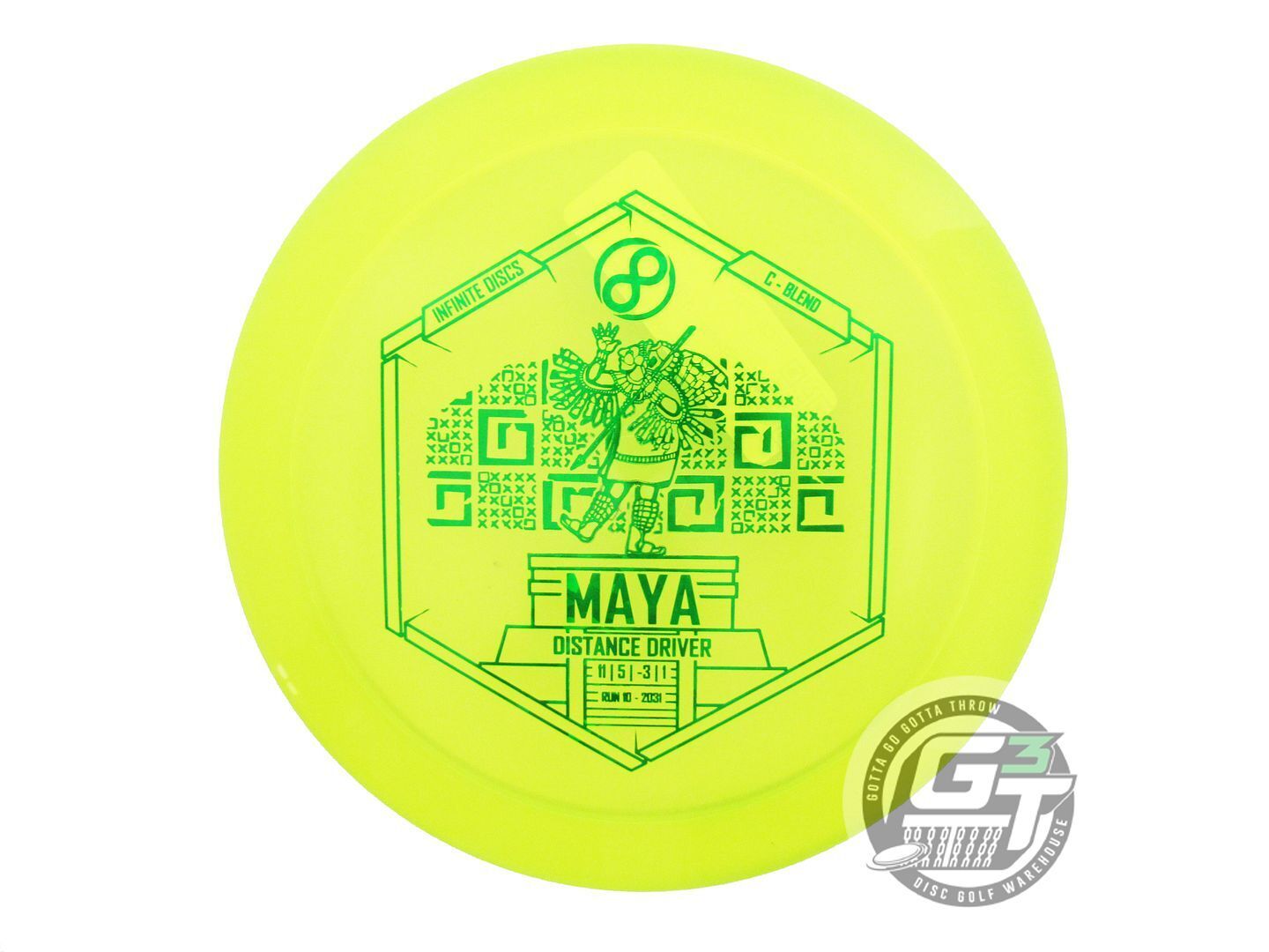Infinite Discs C-Blend Maya Distance Driver Golf Disc (Individually Listed)