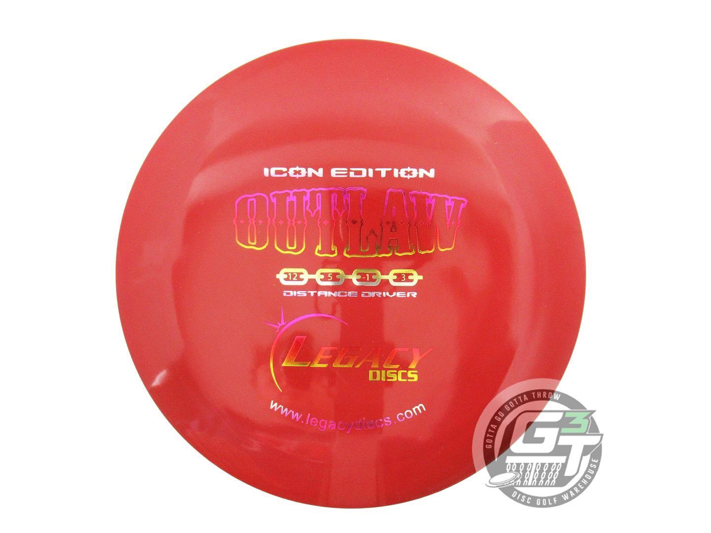 Legacy Icon Edition Outlaw Distance Driver Golf Disc (Individually Listed)