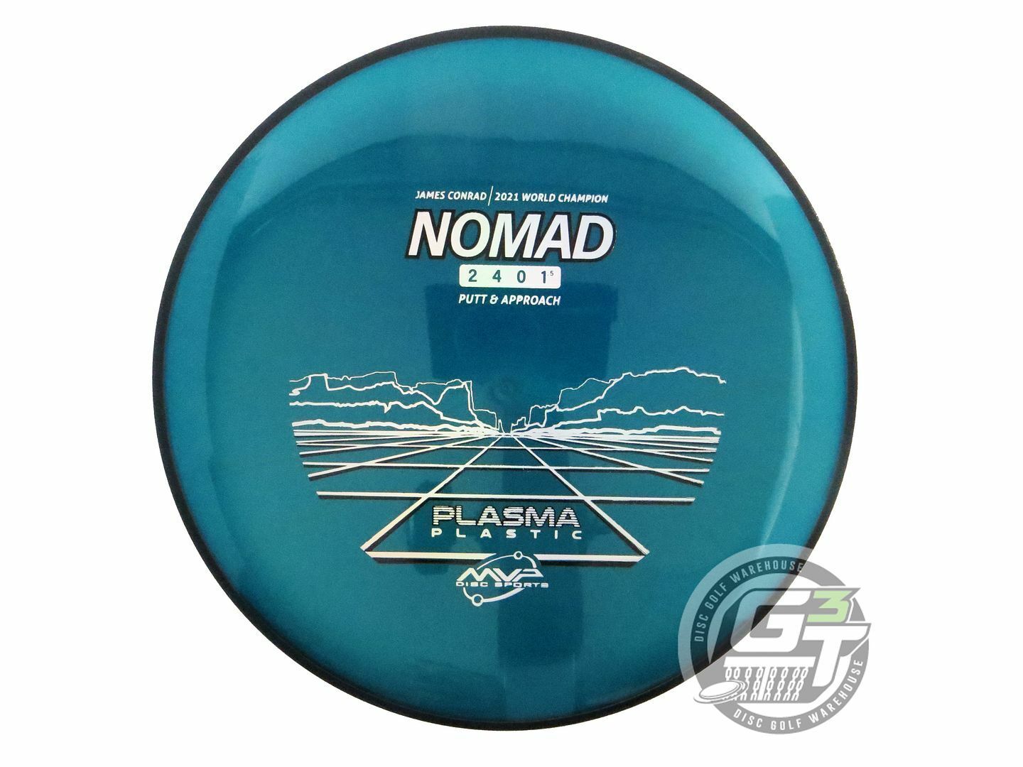 MVP Plasma Nomad [James Conrad 1X] Putter Golf Disc (Individually Listed)