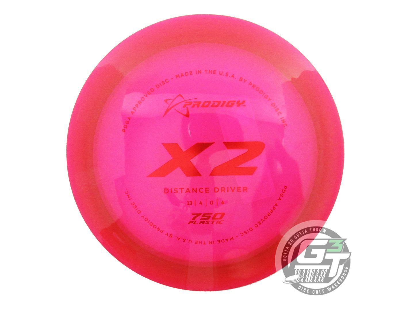 Prodigy 750 Series X2 Distance Driver Golf Disc (Individually Listed)