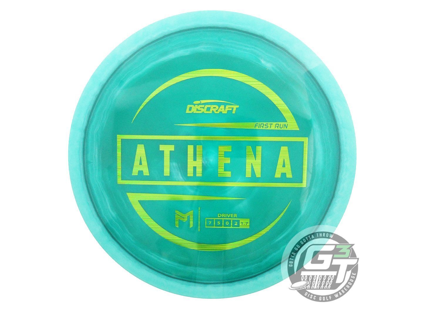 Discraft Limited Edition First Run Paul McBeth Signature ESP Athena Fairway Driver Golf Disc (170-174g) (Individually Listed)