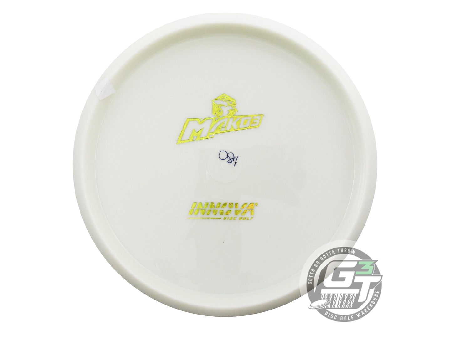 Innova White Bottom Stamp Star Mako3 Midrange Golf Disc (Individually Listed)
