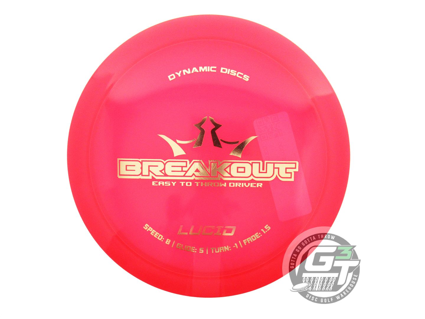 Dynamic Discs Lucid Breakout Fairway Driver Golf Disc (Individually Listed)