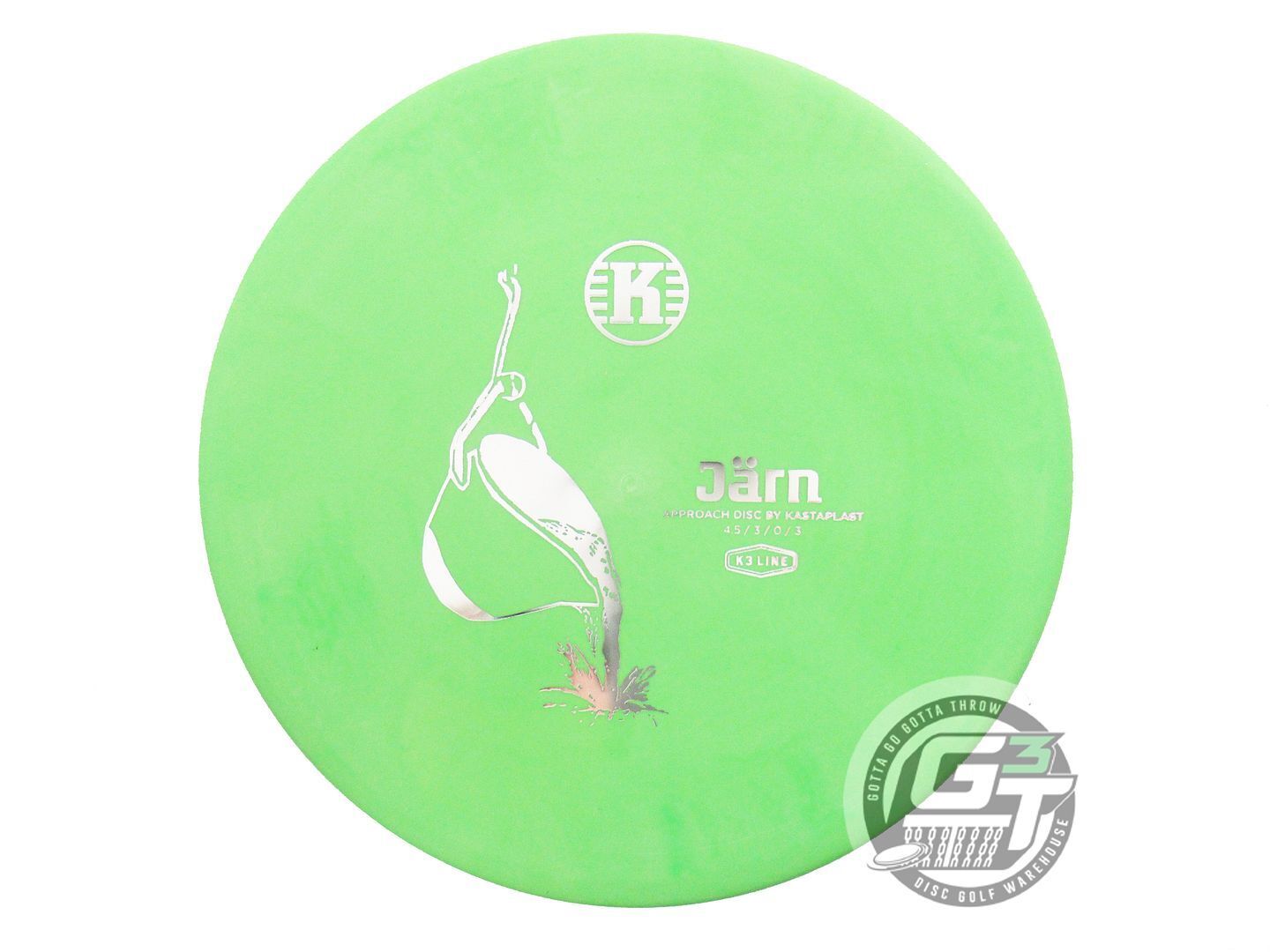Kastaplast K3 Jarn Midrange Golf Disc (Individually Listed)