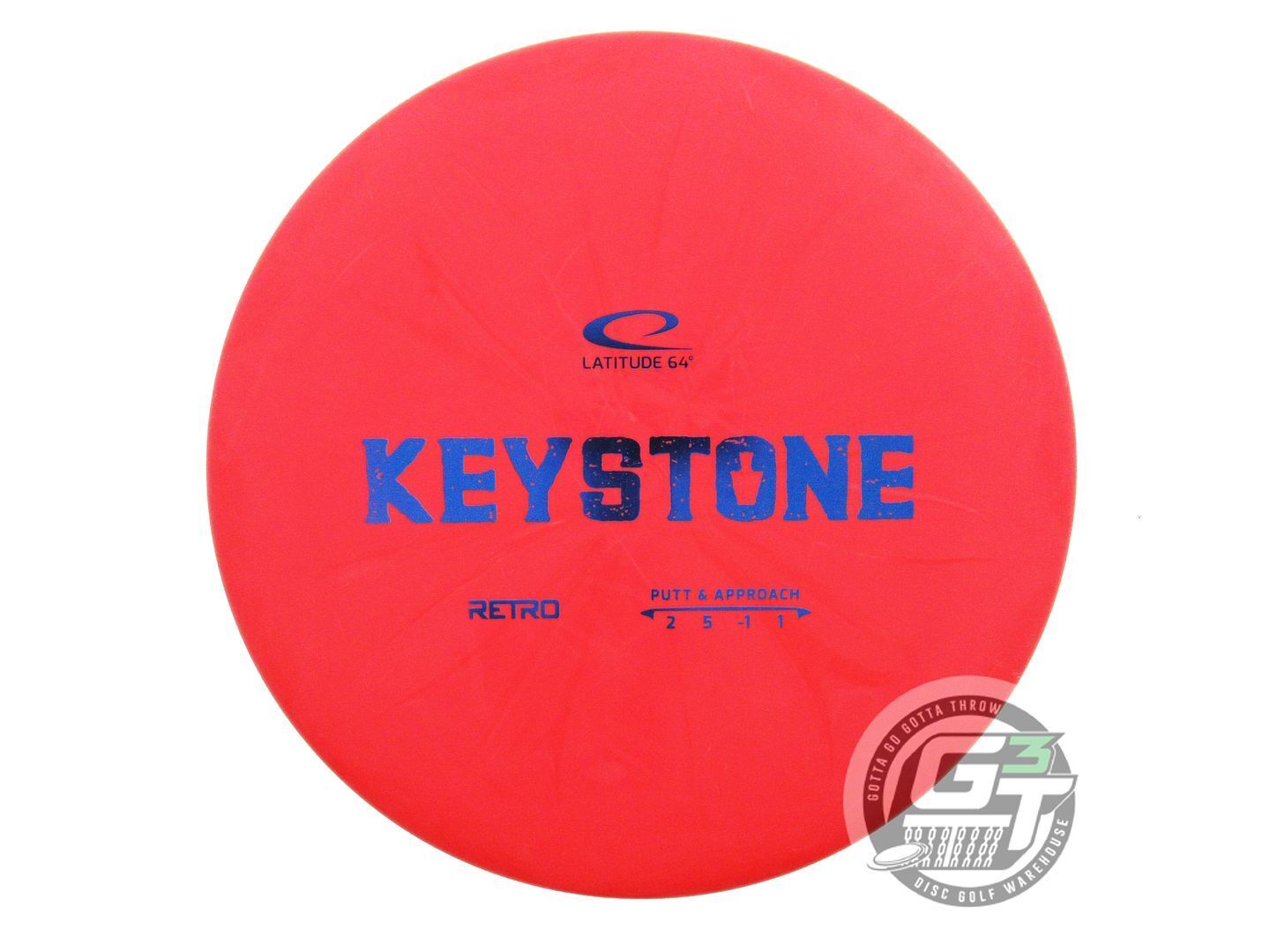 Latitude 64 Retro Line Keystone Putter Golf Disc (Individually Listed)