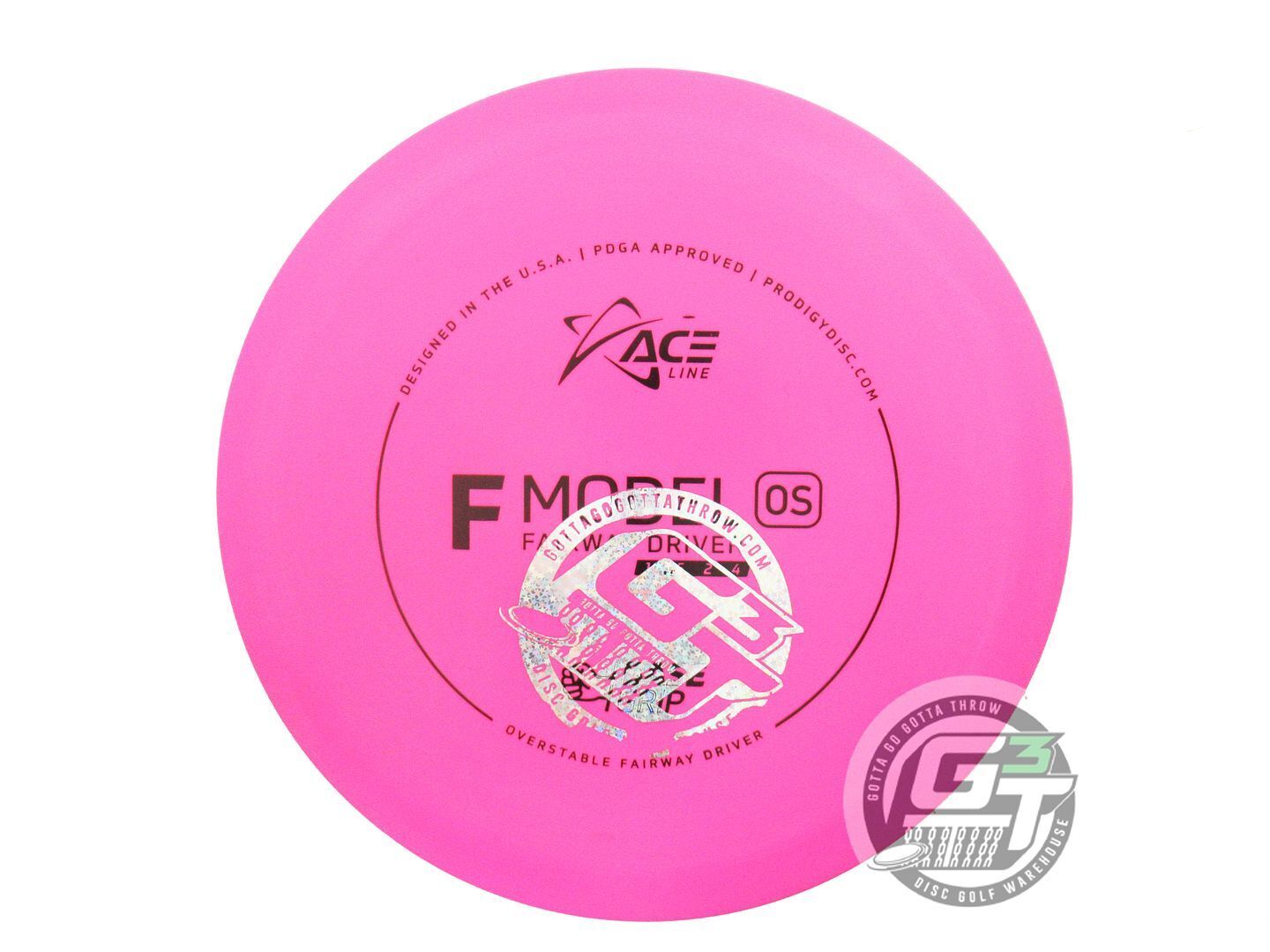 Prodigy Factory Second Ace Line Base Grip F Model OS Fairway Driver Golf Disc (Individually Listed)