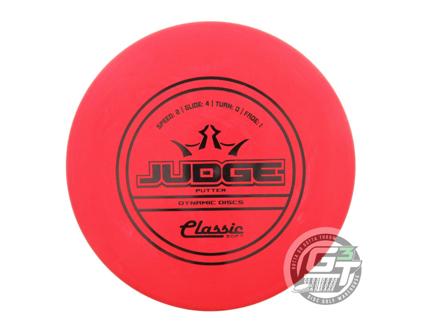 Dynamic Discs Classic Soft Judge Putter Golf Disc (Individually Listed)