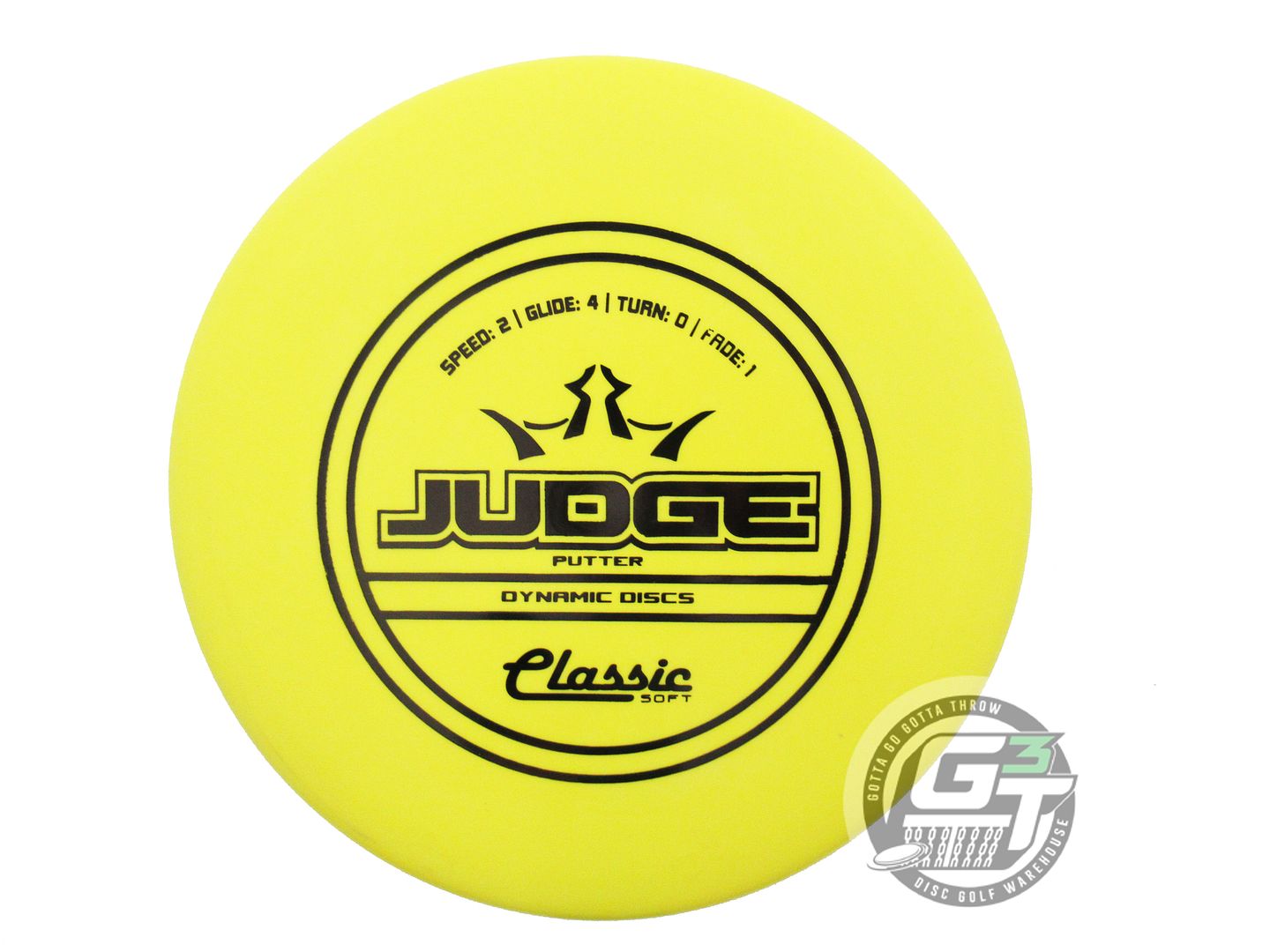 Dynamic Discs Classic Soft Judge Putter Golf Disc (Individually Listed)