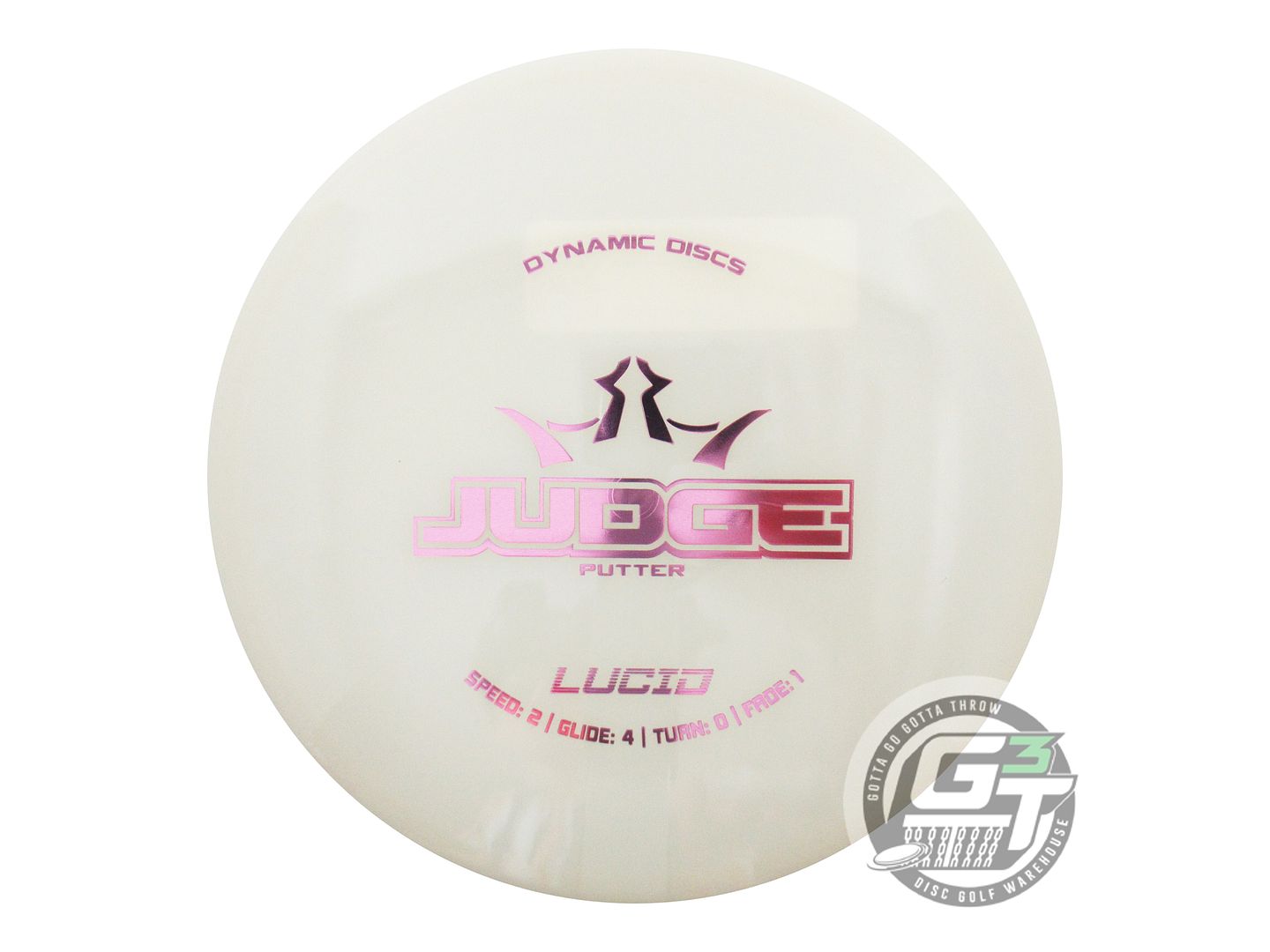 Dynamic Discs Lucid Judge Putter Golf Disc (Individually Listed)