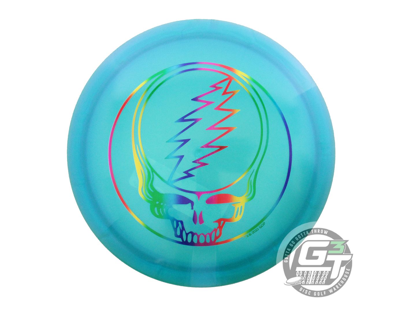 Discmania Limited Edition Grateful Dead Steal Your Face Stamp Chroma C-Line FD Fairway Driver Golf Disc (Individually Listed)