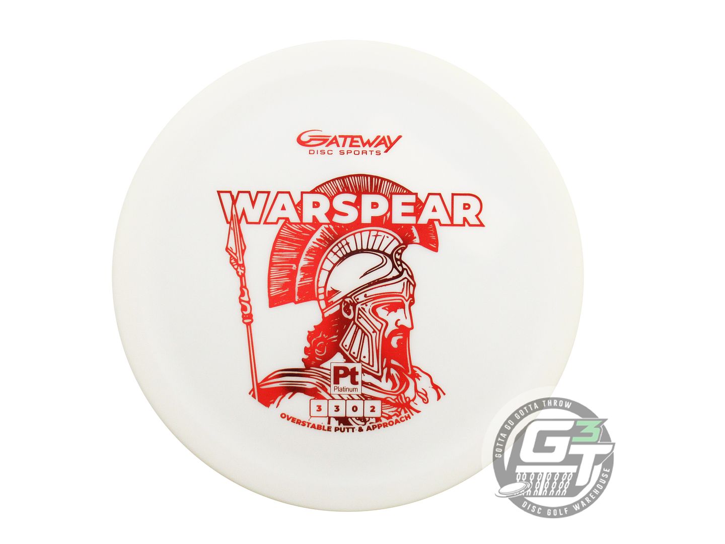 Gateway Platinum War Spear Putter Golf Disc (Individually Listed)