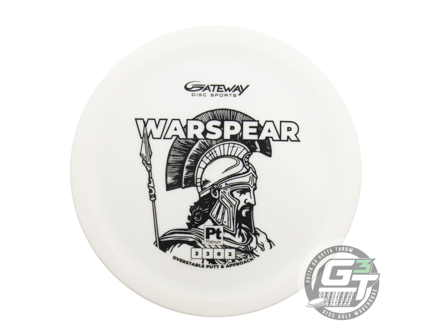 Gateway Platinum War Spear Putter Golf Disc (Individually Listed)
