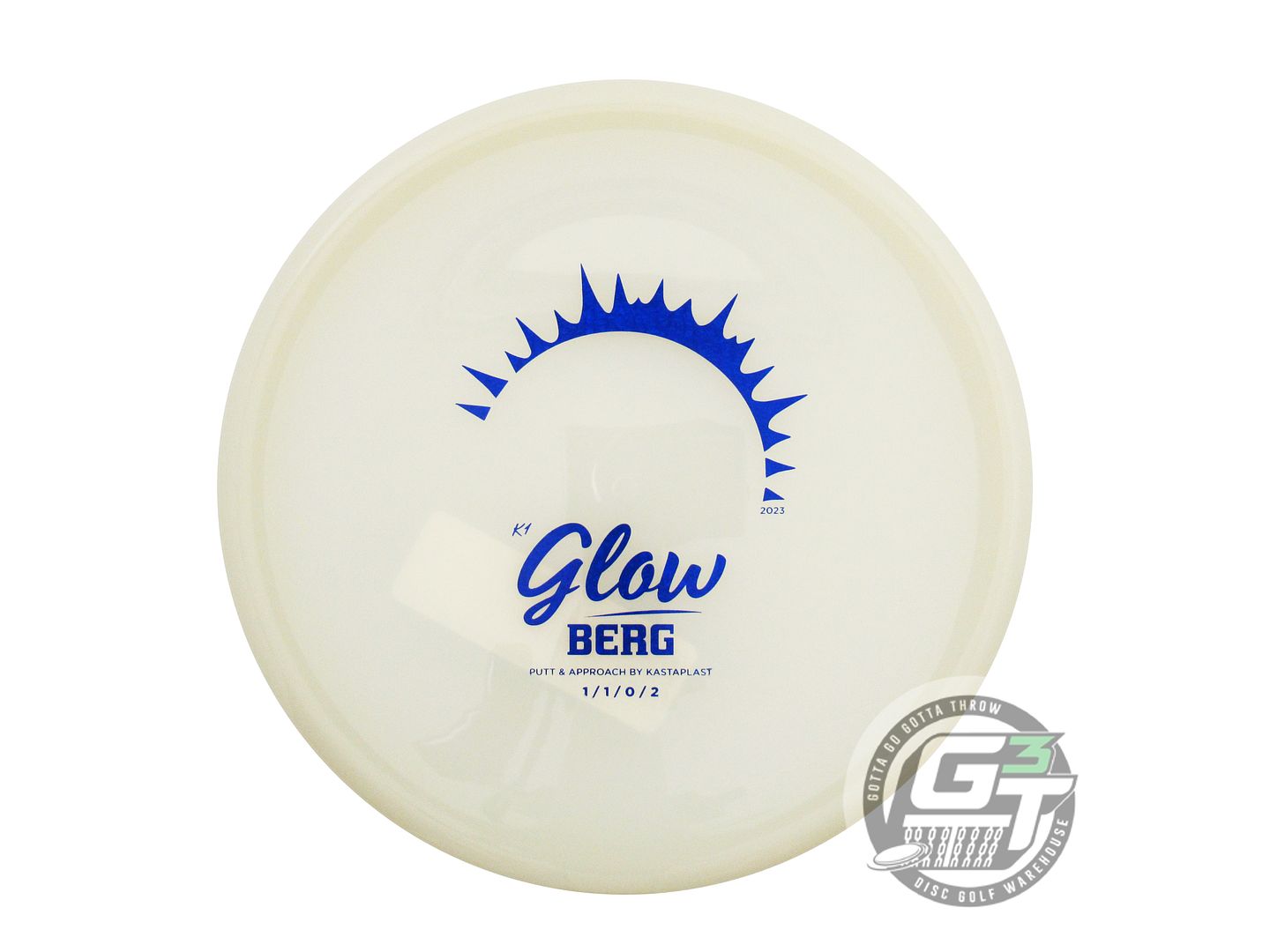 Kastaplast Glow K1 Berg Putter Golf Disc (Individually Listed)