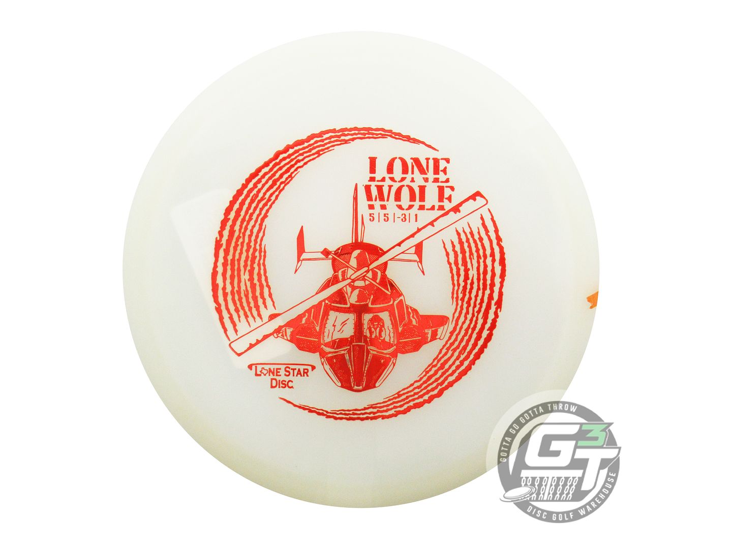 Lone Star Artist Series Glow Lone Wolf Midrange Golf Disc (Individually Listed)