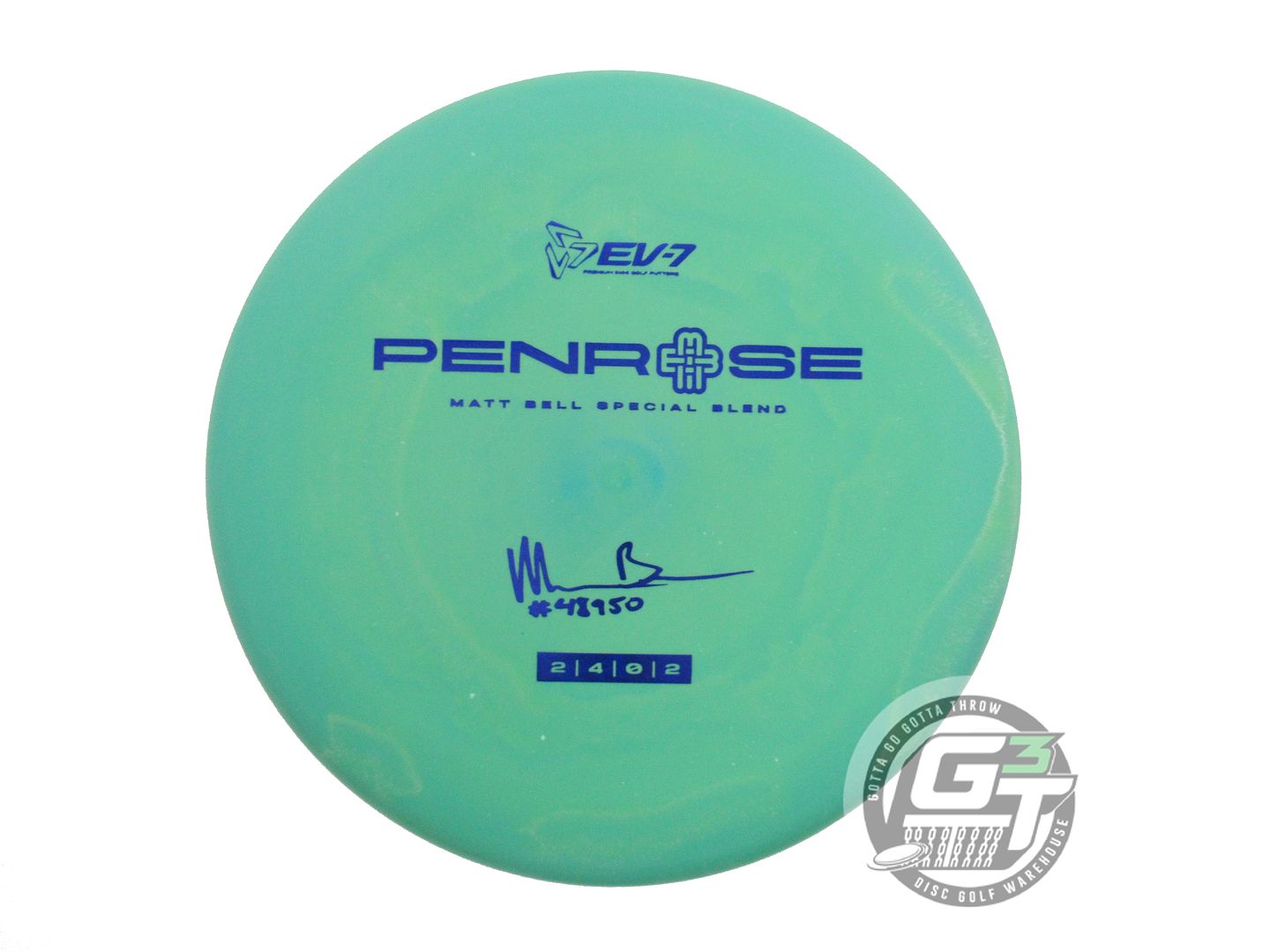 EV-7 Limited Edition 2023 Tour Series Matt Bell Special Blend Penrose Putter Golf Disc (Individually Listed)