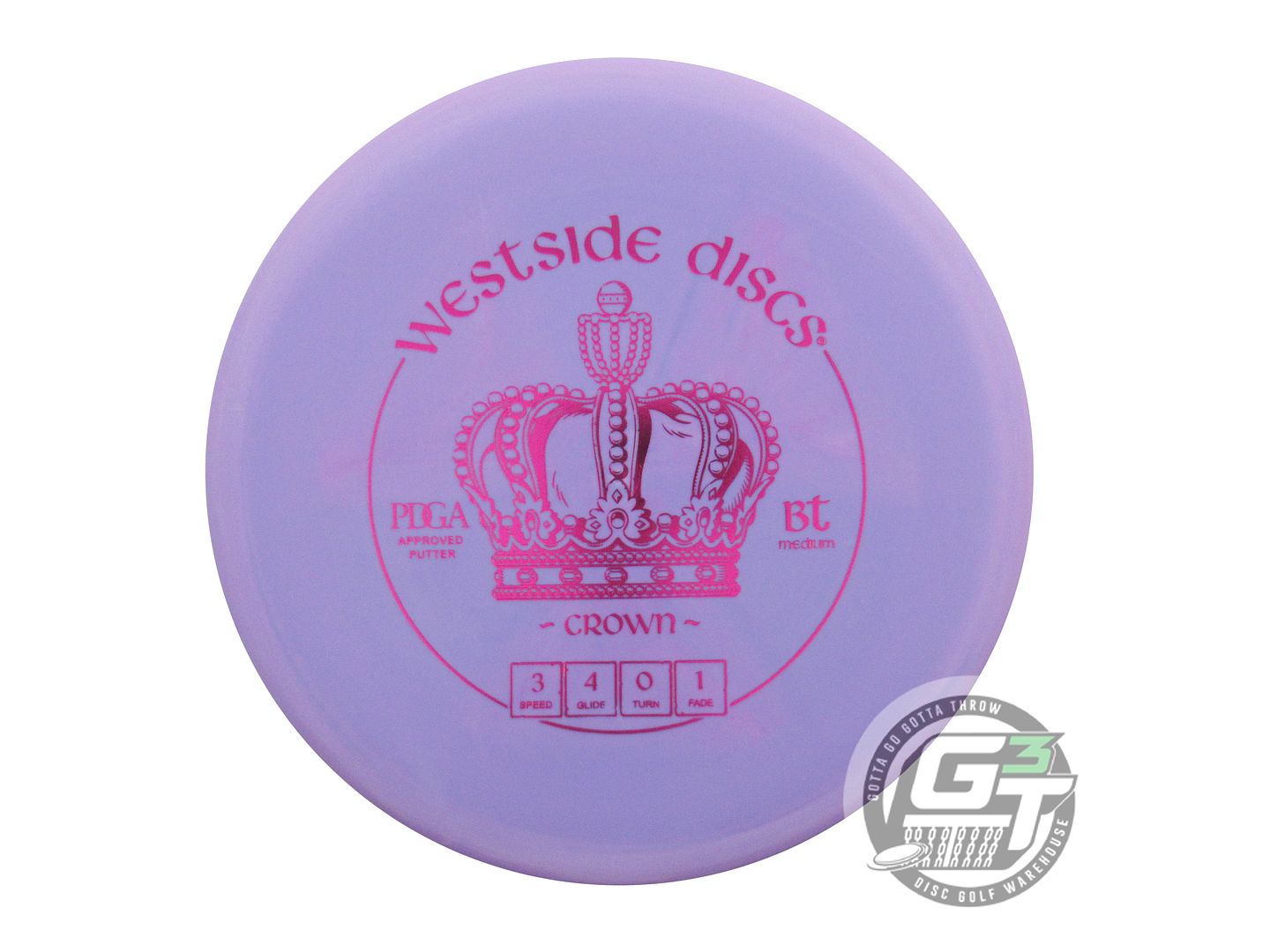 Westside BT Medium Crown Putter Golf Disc (Individually Listed)