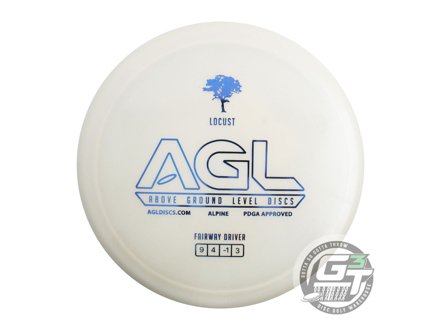 Above Ground Level Glow Alpine Locust Fairway Driver Golf Disc (Individually Listed)