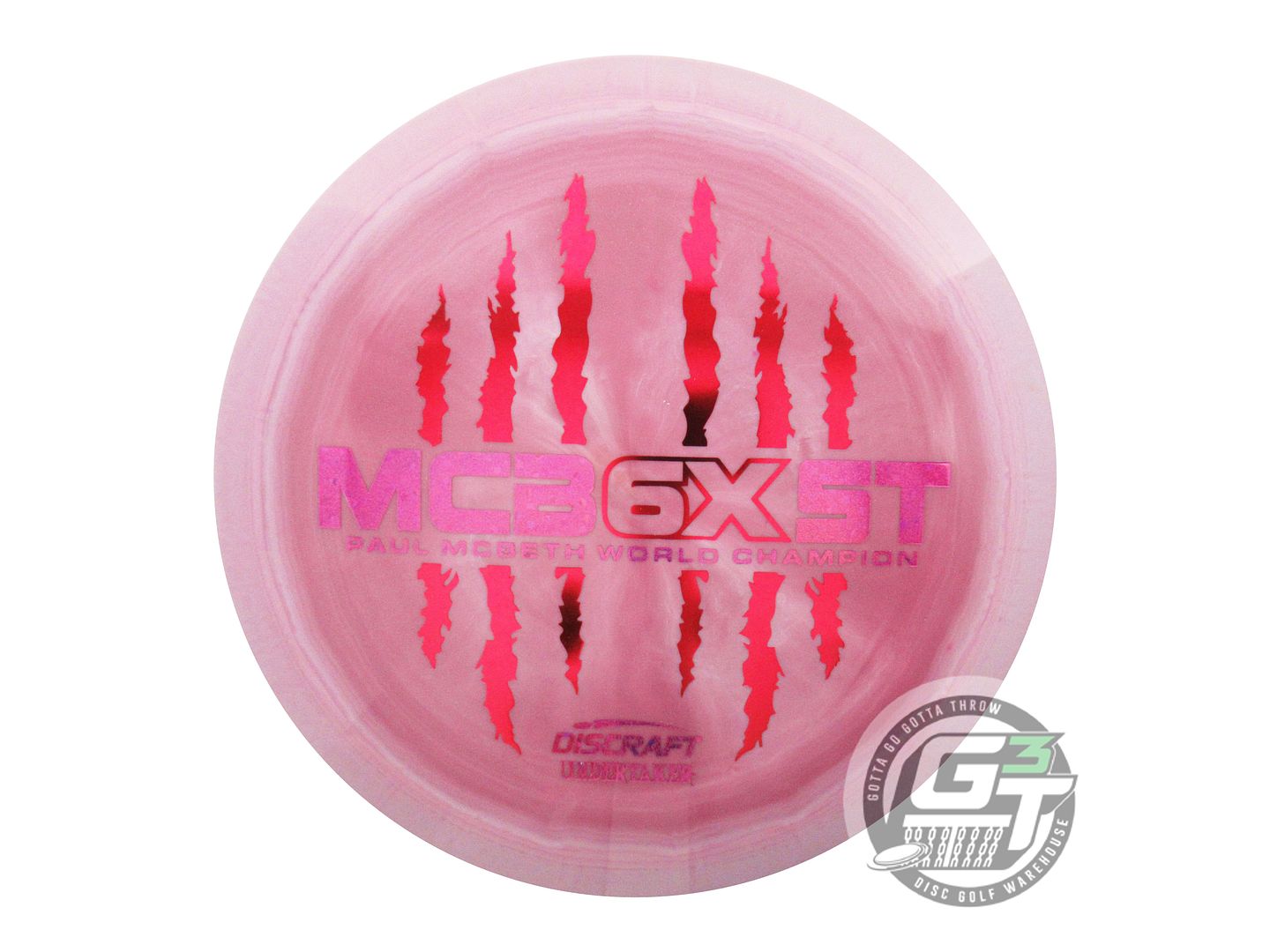Discraft Limited Edition Paul McBeth 6X Commemorative McBeast Stamp Undertaker Distance Driver Golf Disc (Individually Listed)