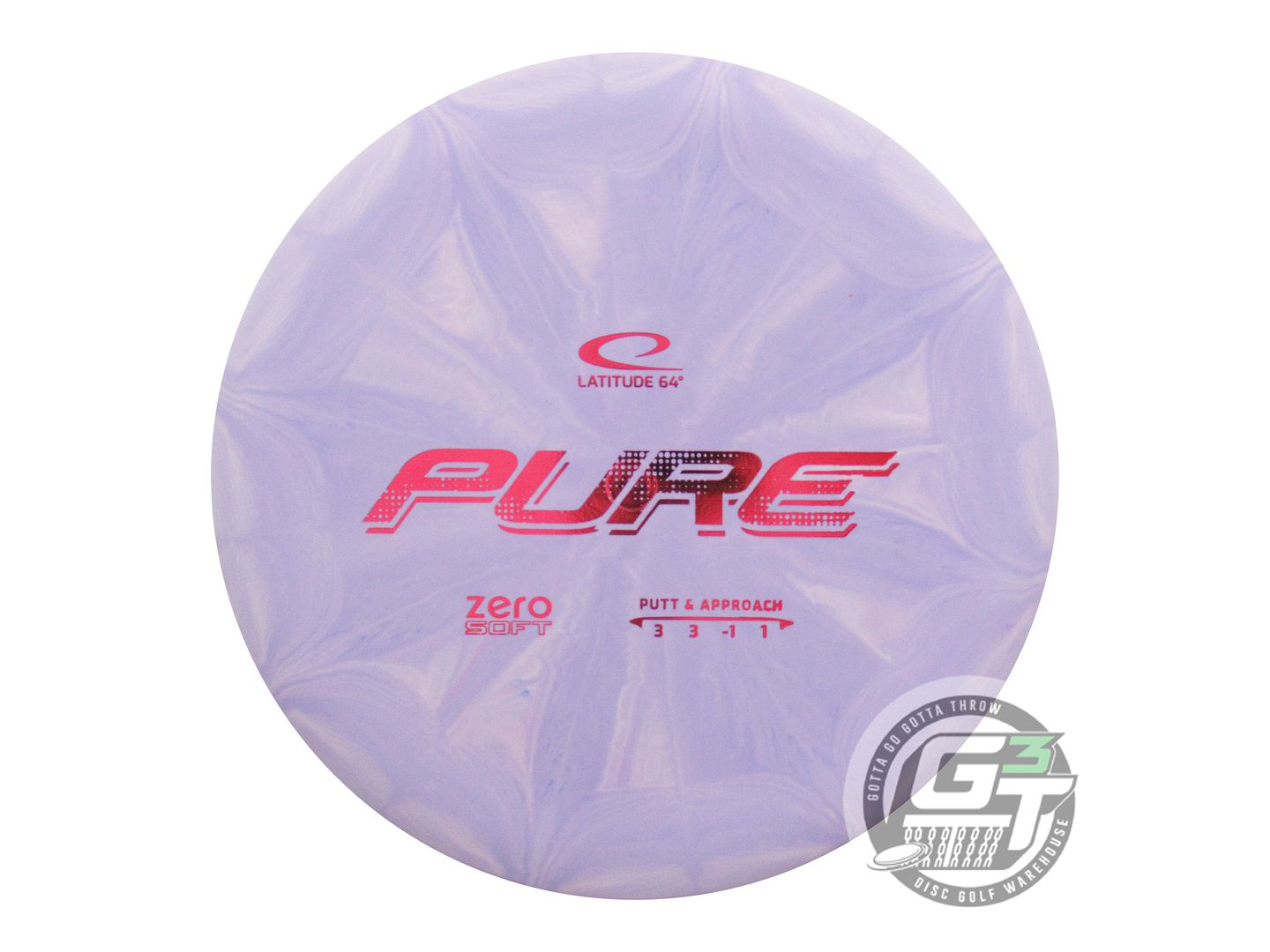 Latitude 64 Zero Soft Burst Pure Putter Golf Disc (Individually Listed)