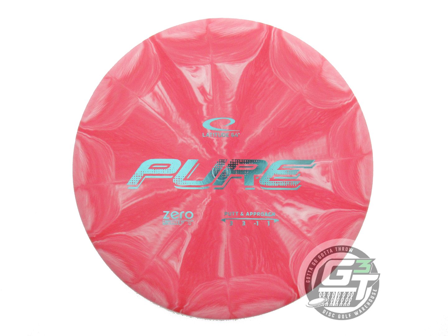 Latitude 64 Zero Soft Burst Pure Putter Golf Disc (Individually Listed)